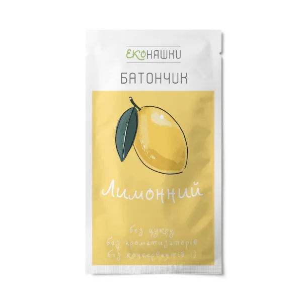 Енергетичний Батончик Лимонний