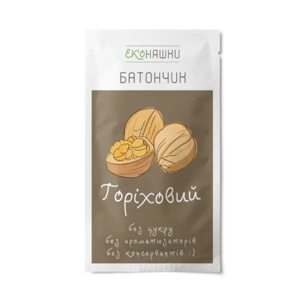 Енергетичний батончик Горіховий