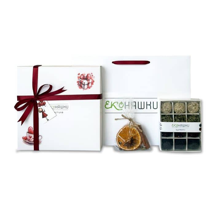 Набір солодощів “Для коханих” 610